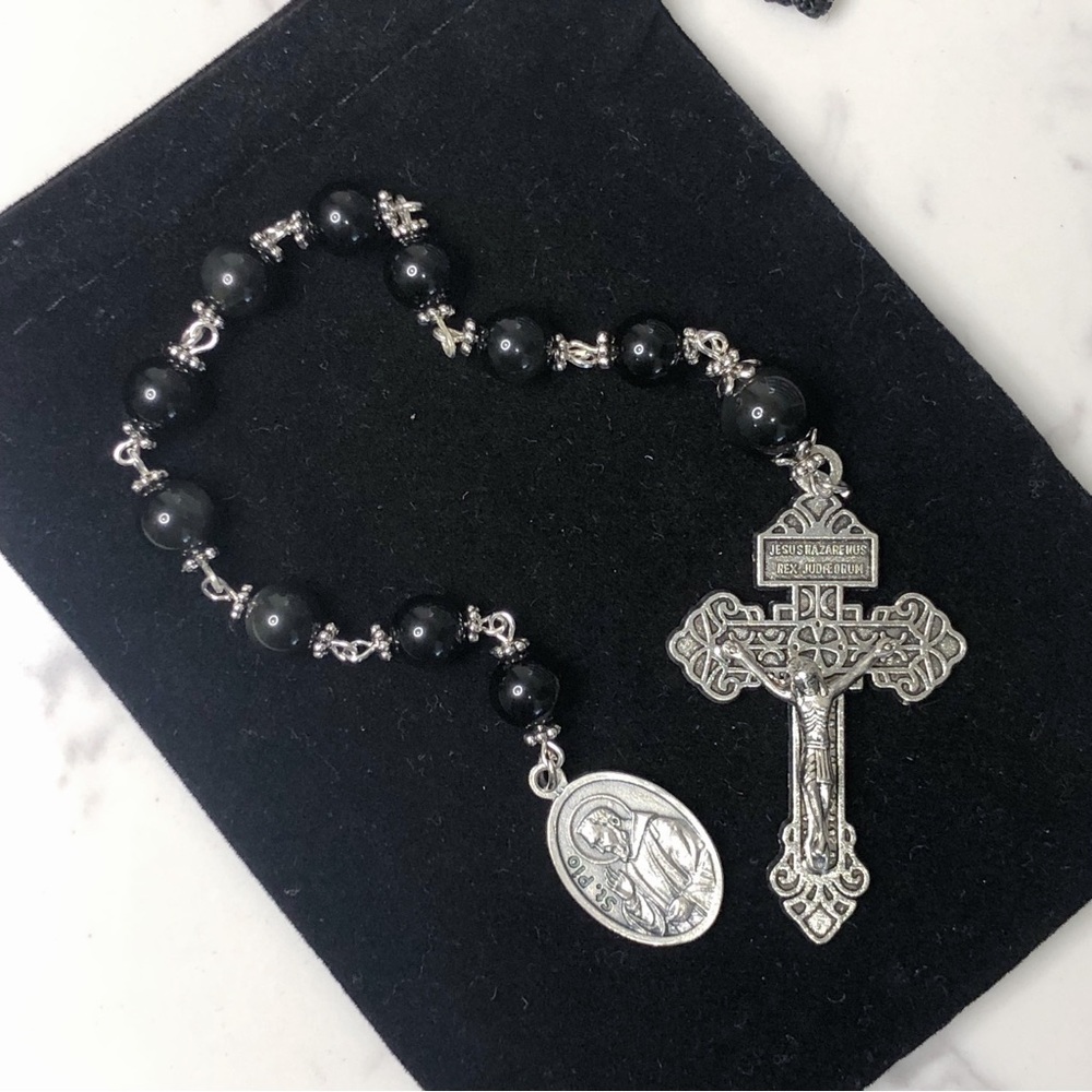 Handmade Pocket Rosary - Picture 6 of 7